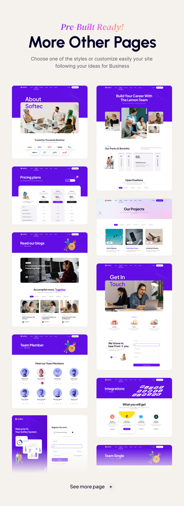 Softec - Software & Technology Vue Nuxt 3 Template