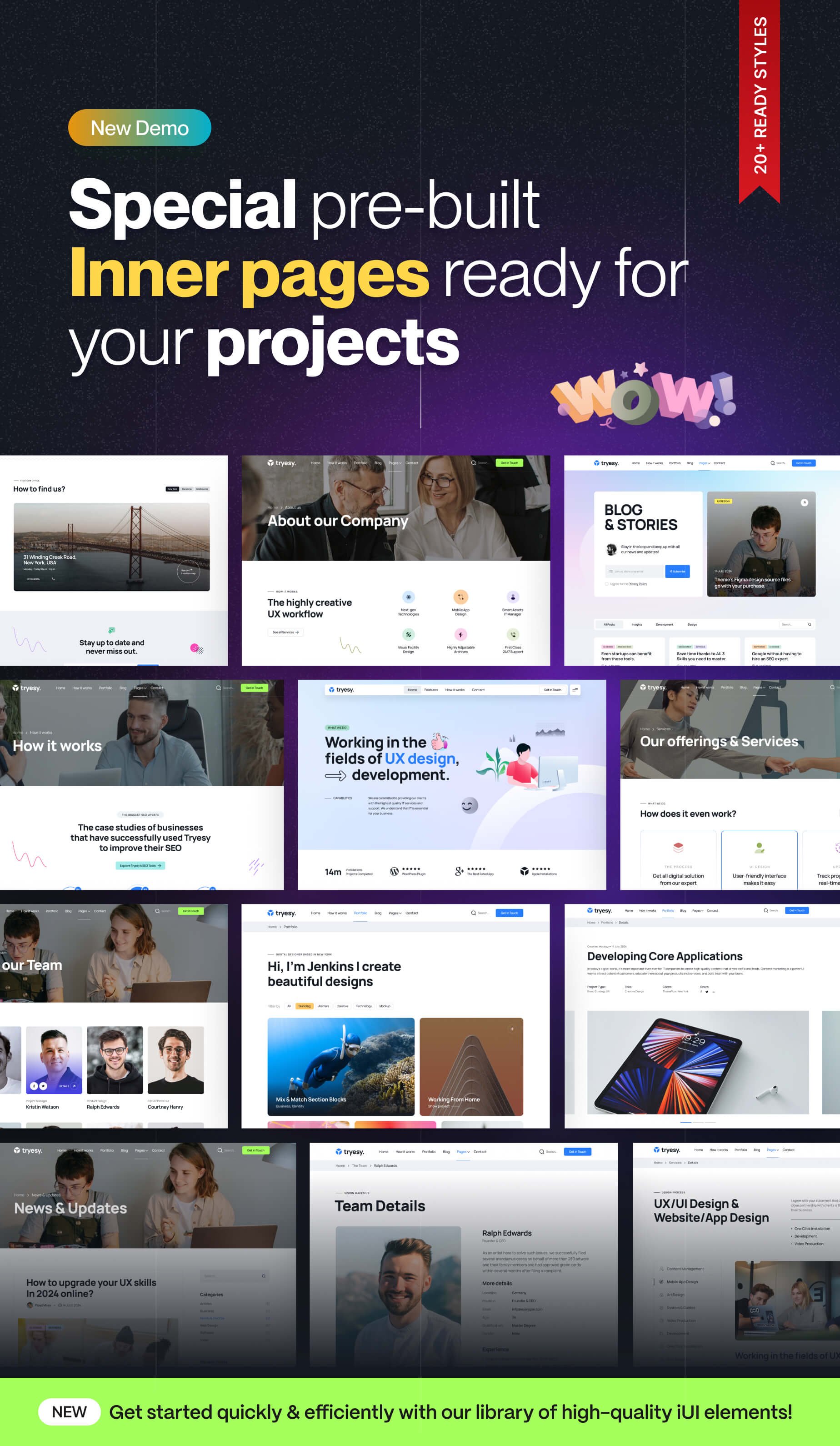 Tryesy - Creative Digital Agency HTML Template