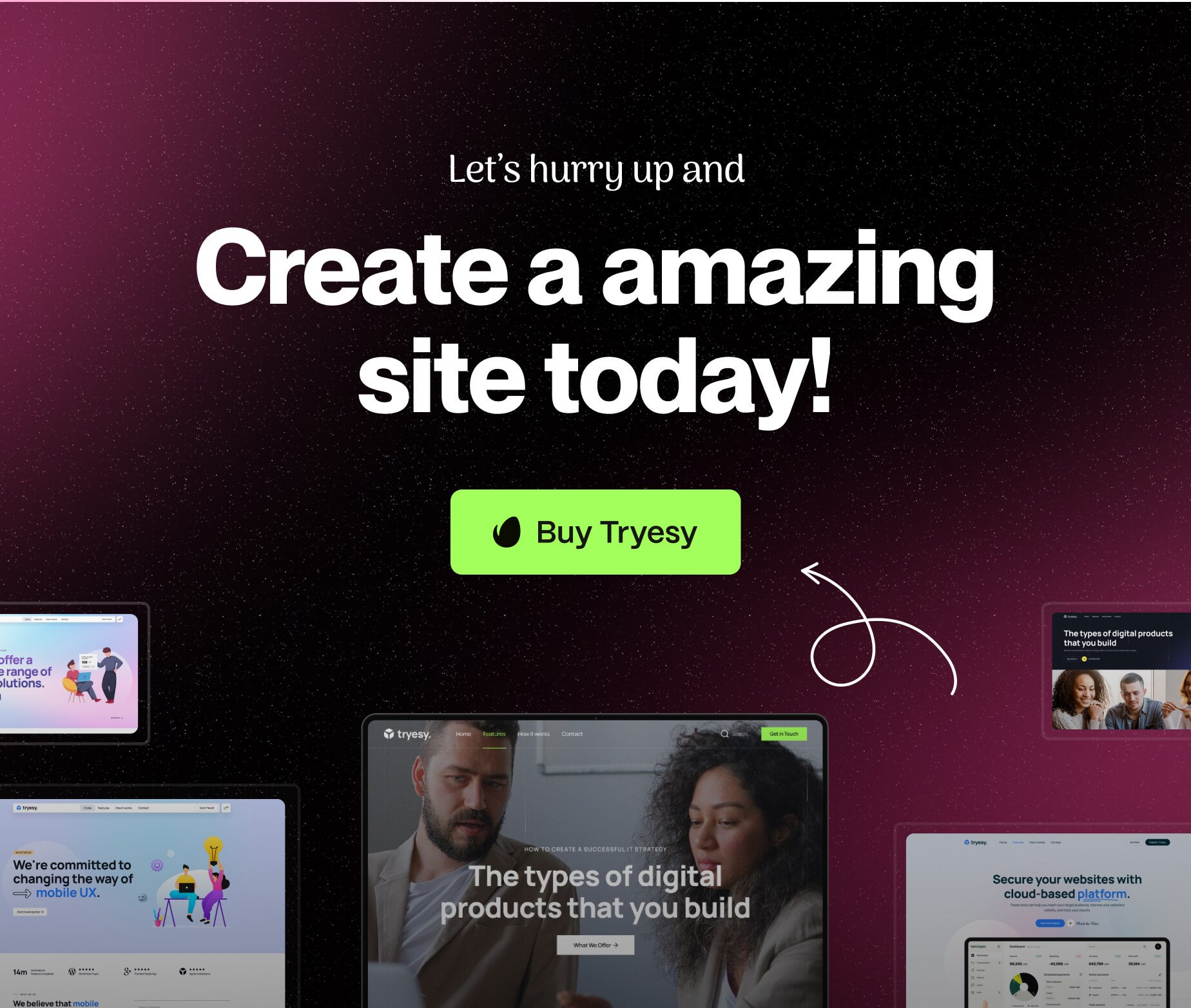 Tryesy - Creative Digital Agency HTML Template