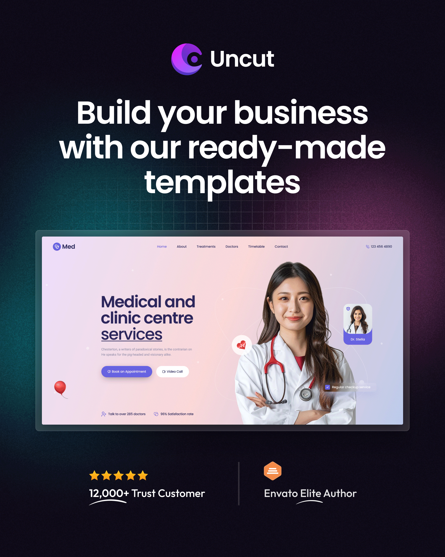 Uncut - The Multipurpose HTML5 Template