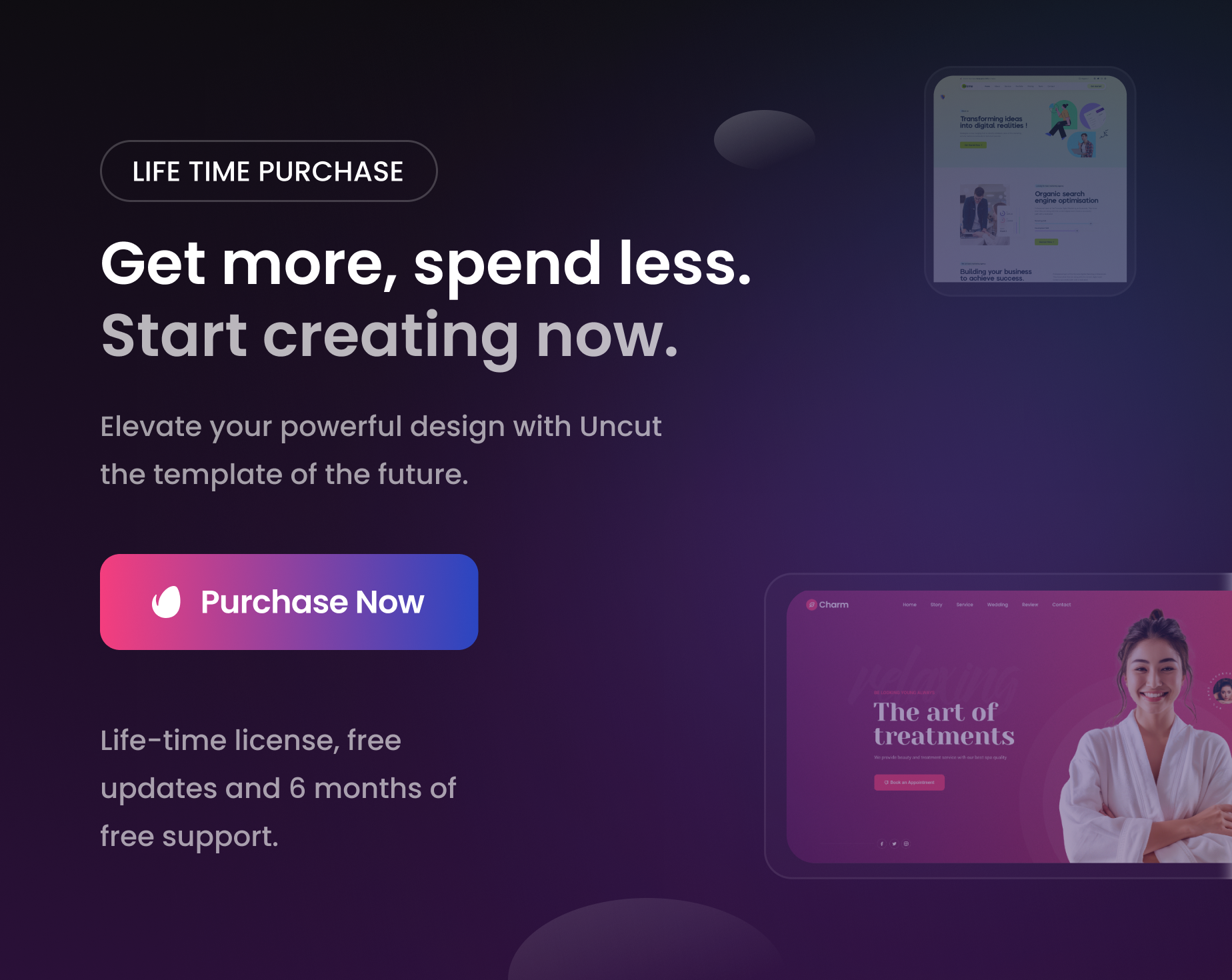 Uncut - The Multipurpose HTML5 Template